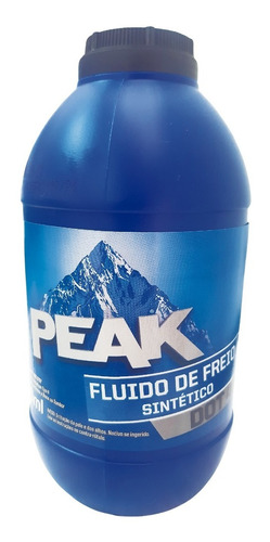 Fluído De Freio Dot 4 Sintético Da Marca Peak 500ml