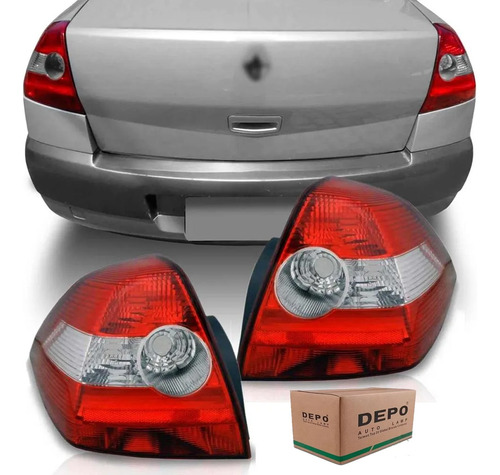 Lanterna Traseira Megane Sedan 2006 2007 2008 2009 Depo