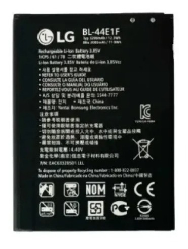 Bateria Pila LG Bl44e1f V20 Stylo 3 H990 F800 Tienda 