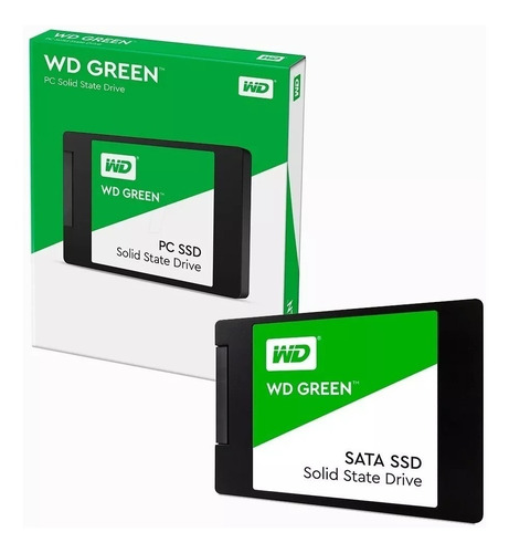 Disco Solido Ssd Western Digital 480gb Wd Green Pc Notebook