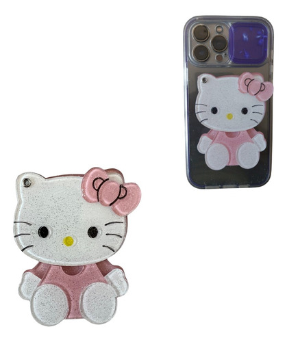 Pop Socket Para Celular De Hello Kitty Con Espejo