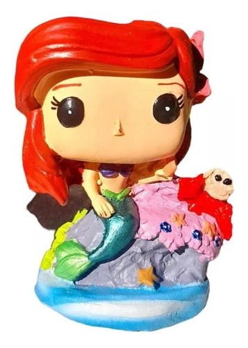 Maceta Funko Pop Artesanal Sirenita