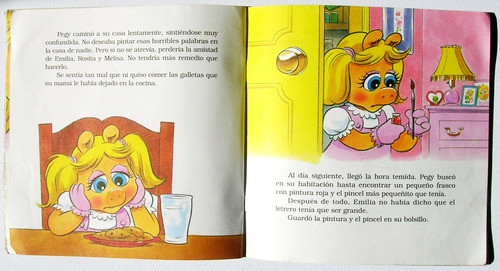 La Pandilla Muppet Peggy Acepta Un Reto Libro Importado 1991 (Usado)