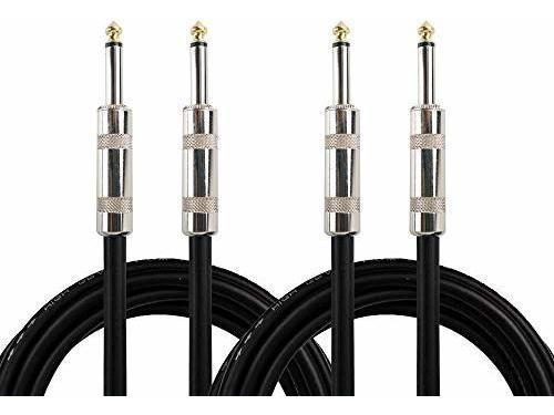 Cable - Sound Town 2-pack 25 Pies 1-4  (6,35 Mm) Trs Macho A