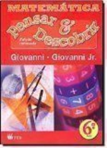 Matematica Pensar E Descobrir 6º Ano Jose Ruy Giovanni