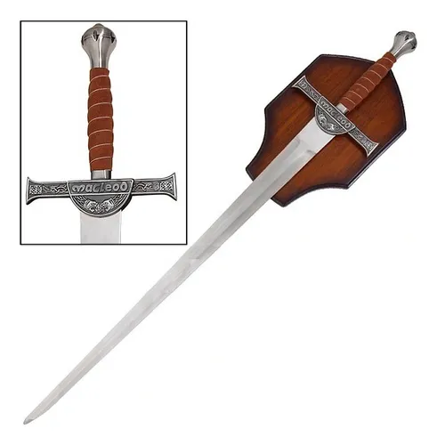 comprar Espada Medieval  Highlander Macleod Com Suporte Cosplay 