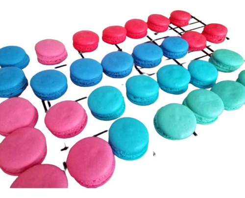 Pack 24 Macarons / Macarrons / Macarrones / Postre Francés.