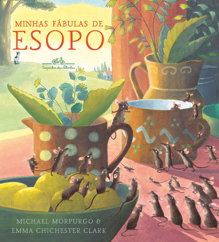 Minhas fábulas de Esopo, de Morpurgo, Michael. Editora Schwarcz SA, capa dura em português, 2010