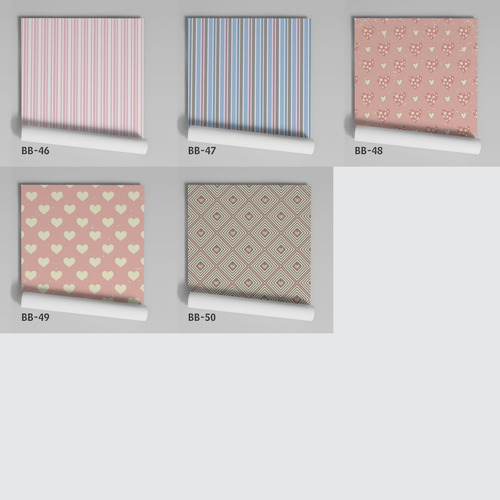 Imagem 10 de 10 de Adesivo Papel Parede Quarto Bebê Girassol Bb-13 - 64 Unids.