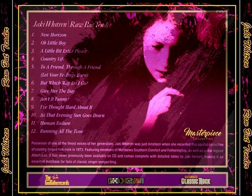 Cd Jaki Whitren - Raw But Tender