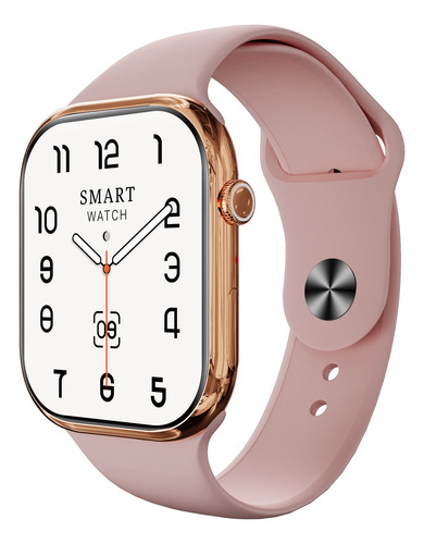 Smart Watch 10 Max Amoled S10 Reloj Inteligente Dt Hk Hw Z X Dorado Rosa