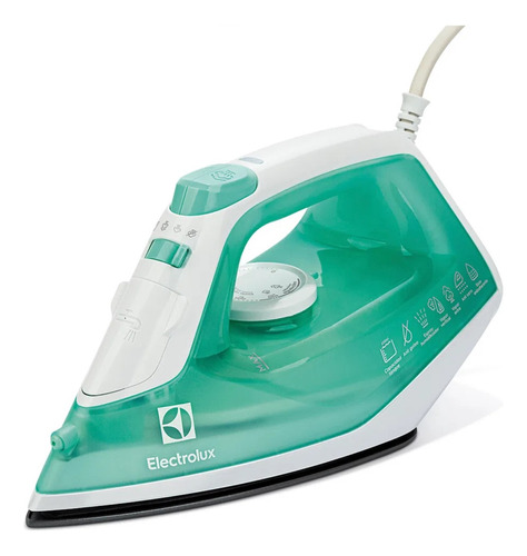 Plancha A Vapor Electrolux Sie70 Antiadherente Verde