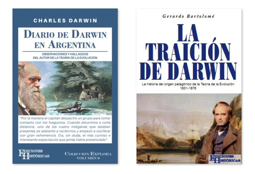 Diario De Darwin En Argentina + La Traición De Darwin