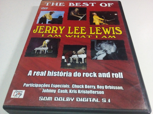 Dvd The Best Of Jerry Lee Lewis-i Am What I Am.