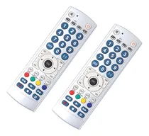 Comprar 2 Piezas Control Remoto 6 En 1 Universal Tv  Dvd Cable Sat