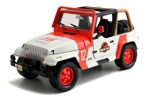 Jeep Wrangler Parque Jurásico - Jurassic World - 1/24 - Jada