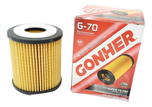 Filtro De Aceite Gonher P/ Ford Escape 2.3l Hybrid 2005/2008