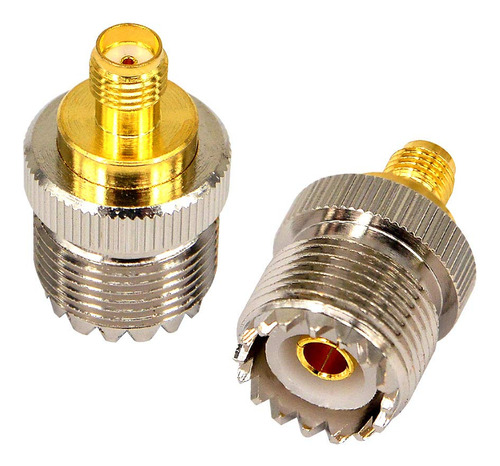 Onelinkmore Adaptador Rf Coaxial Sma Hembra A So239 Hembra C