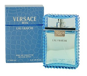 Eau Fraiche Edt En Aerosol Versace Para Hombre, 34 Onzas, 34