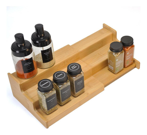 Jindowin Spice Rack Organizer Para Gabinete, Organización De