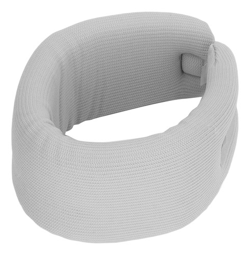 Suporte De Pescoço Em Esponja Cinza, Nylon De Alta Elasticid
