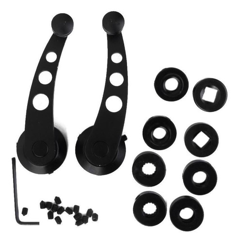 Ventana Kit Bobinadora De Coche Universal - Negro
