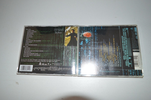 Matrix 1 E 2 - Cds Da Trilha Sonora Dos Filme Da Série