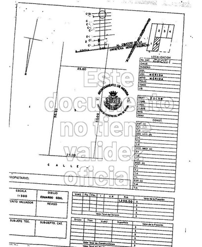 Terreno En Venta En Dzitya