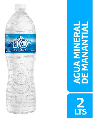 Agua Mineral Eco De Los Andes 2lts 