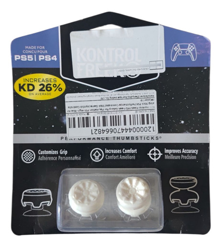 Kontrol Freek Para Ps4 Y Ps5 Galaxy White Blanco
