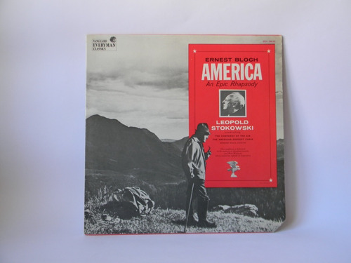 America An Epic Rhapsody Ernest Bloch Lp Vinilo