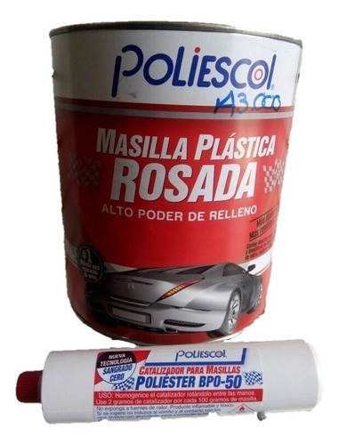 Masilla Plastica Profesional Poliescol