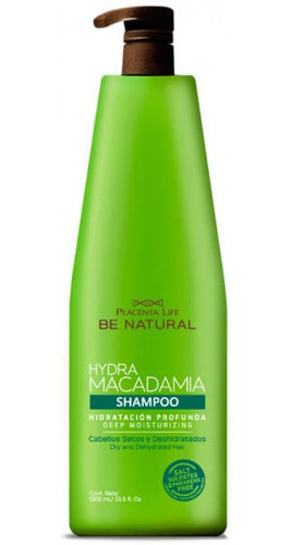 Be Natural Shampoo Be Natural Hydra Macadamia 1000ml