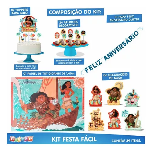 Kit Diversão Disney - Moana