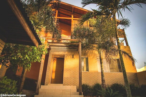 Casa Para Venda Com Vista Para O Mar! São 330 M² Com 5 Dorm, 2 Suítes, Escritório E 4 Vagas! Bairro Bom Abrigo, Florianópolis, Sc. - Ca00058 - 68296385
