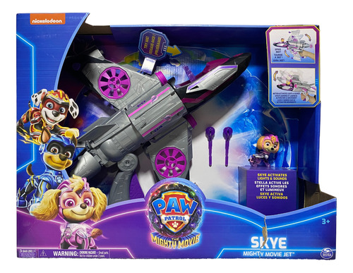 Paw Patrol Mighty Movie Skye Mighty Movie Jet