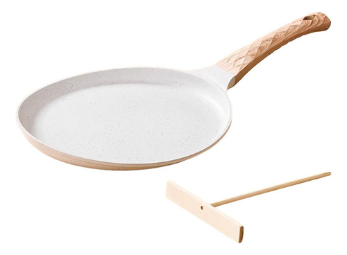 . Sartén Antiadherente Para Crepé Con Mango, 8 Pulgadas