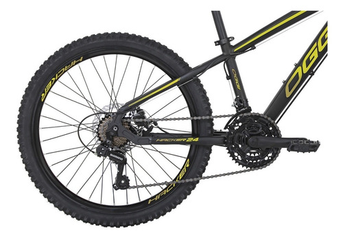 Imagem 4 de 5 de Bicicleta Oggi 24 Hacker 21v 2021