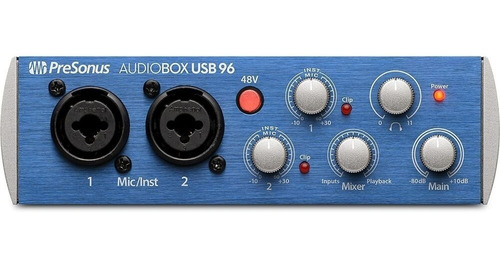 Interface De Audio Usb, Presonus Audiobox Usb 96 - Nuevo