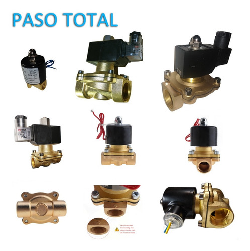Imagen 3 de 6 de Válvula 120vac Solenoide Electrovalvula 110vac 3/4 Facturado