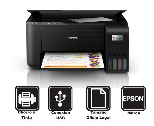 Imagen 7 de 8 de Impresora Epson Multifuncional Ecotank L3210 Tinta Continua
