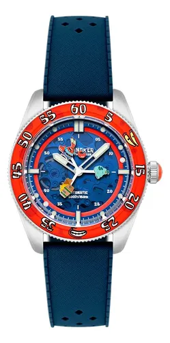 NO.S PROJECT ノスプロジェクト　グラムビーチウェア　ボルドー Relógio Spinnaker Bob Esponja Dollar Diver Sp-5152-01 | MercadoLivre