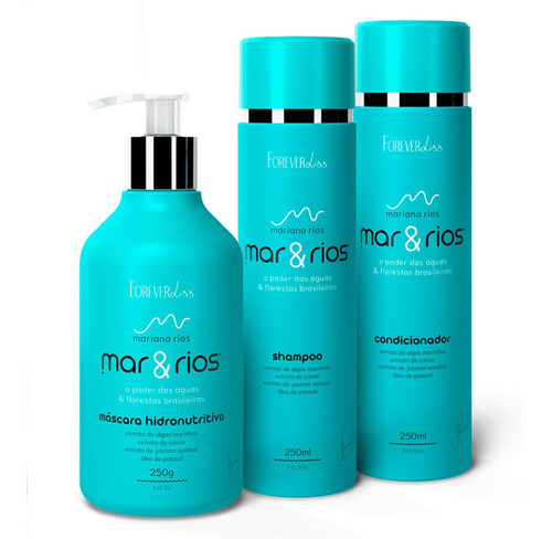 Forever Liss Mariana Rios Shampoo + Condicionador + Máscara