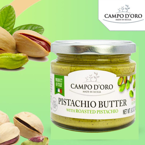 Paquete De 2 Mantequilla De Crema De Pistacho Dulce 180 G