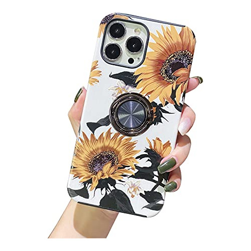 Funda Para iPhone 13 Pro 5g 6.1pulgada Sunflower Tpu Edge-02