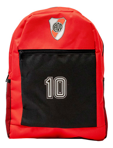 Imagen 1 de 10 de Mochila Clubes Boca River Psg Lic. Oficial Original 16 PuLG