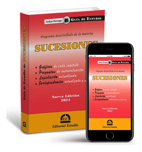 Guía De Estudio De Sucesiones (libro Físico+libro Digital)