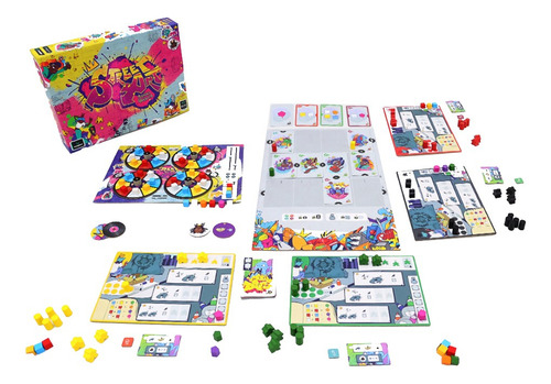 Street Art Jogo De Tabuleiro Meeple Br