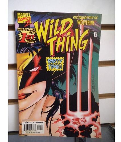 Wild Thing 01 Hija De Wolverine Marvel Comics Ingles X-men