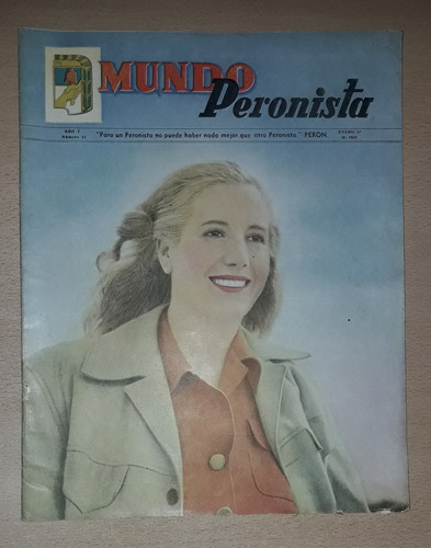 Revista Mundo Peronista N°12 Enero De 1952